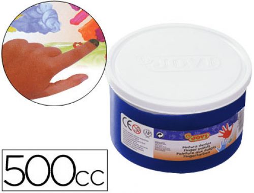 Pintura a dedos jovi 500 ml azul , Jovi , 22222 , 8412027029216